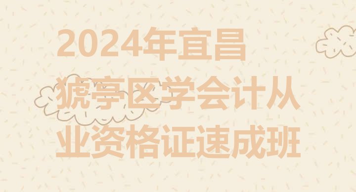 十大2024年宜昌猇亭区学会计从业资格证速成班排行榜