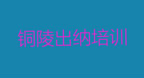 十大铜陵铜官区哪个出纳学校好啊排行榜