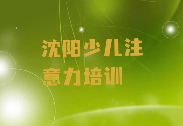 十大2024年沈阳铁西区孩子学习能力选哪个孩子学习能力培训班比较好排行榜