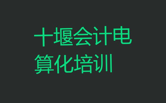 十大十堰张湾区会计电算化报班线上大概多少钱排名排行榜