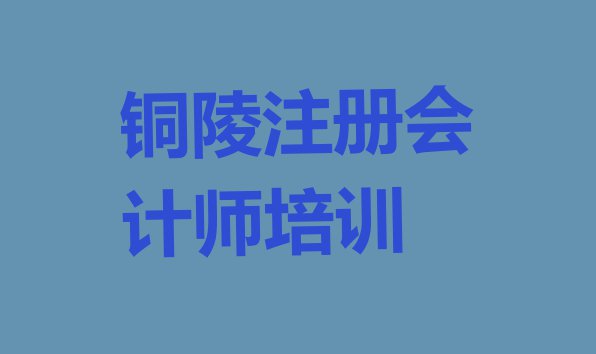 十大铜陵义安区cpa培训辅导收费明细排行榜