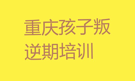 十大11月重庆荣昌区孩子叛逆期师资强的培训班有哪些 重庆孩子叛逆期培训一对一排行榜