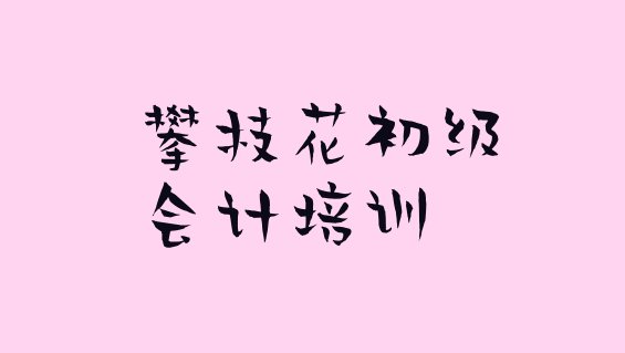 攀枝花排名前十的初级会计培训学校(攀枝花初级会计培训怎样)”