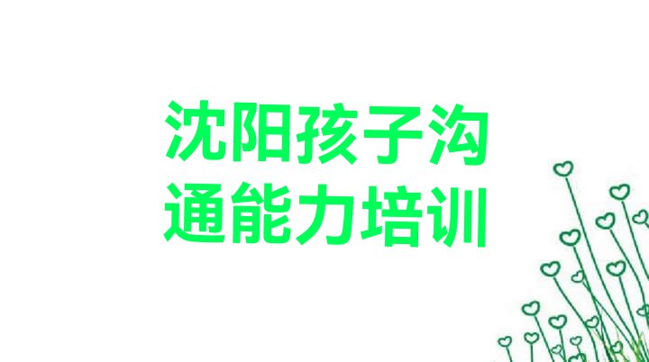 十大2024年沈阳浑南区孩子沟通能力一场培训多少钱(沈阳浑南区孩子沟通能力培训学校怎么找)排行榜