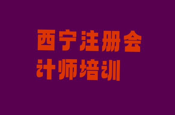 十大西宁城中区注册会计师西宁学注册会计师的培训班有吗排行榜