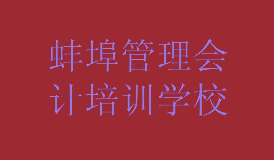 蚌埠管理会计培训说明(蚌埠禹会区管理会计家长如何选择培训班)”