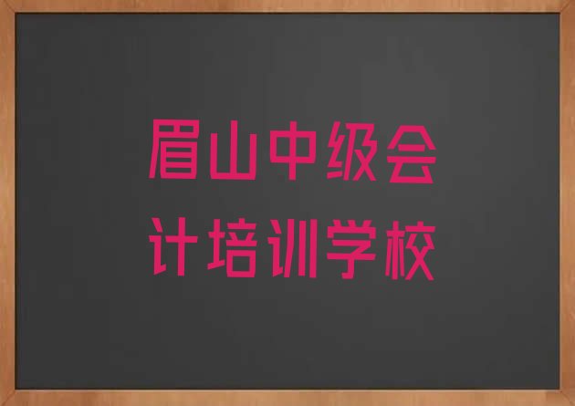 十大眉山哪里可学中级会计 眉山东坡区排名前十的中级会计机构排行榜