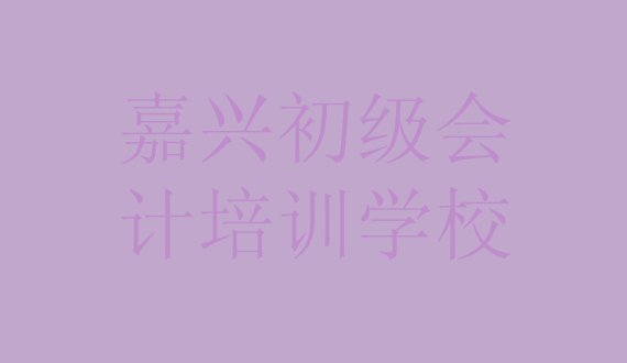 2024年嘉兴南湖区哪个初级会计培训机构好一些啊(嘉兴南湖区初级会计附近哪里有初级会计培训机构)”