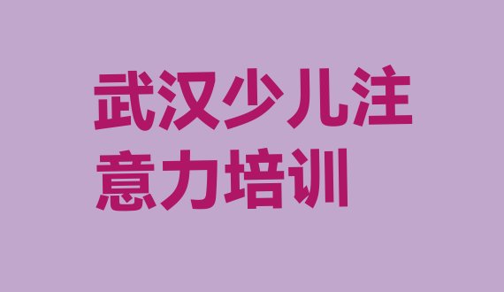 十大12月武汉汉阳区孩子学习能力培训学校哪家专业比较好 武汉汉阳区孩子学习能力培训班报名费排行榜