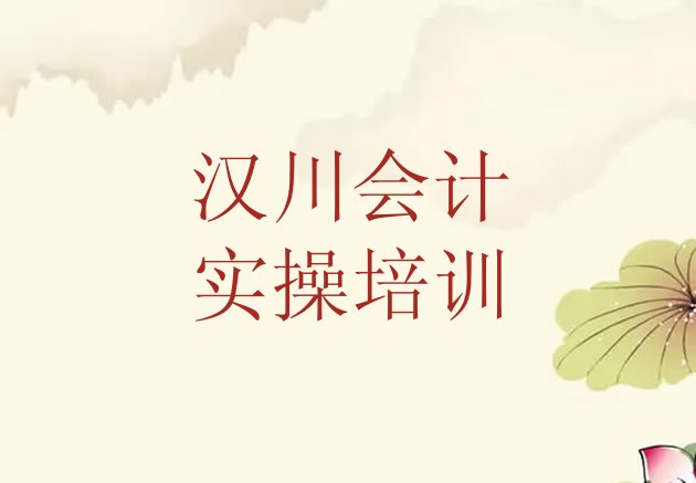 十大汉川会计实操哪里会计实操培训班划算一些 汉川会计实操需要培训吗排行榜