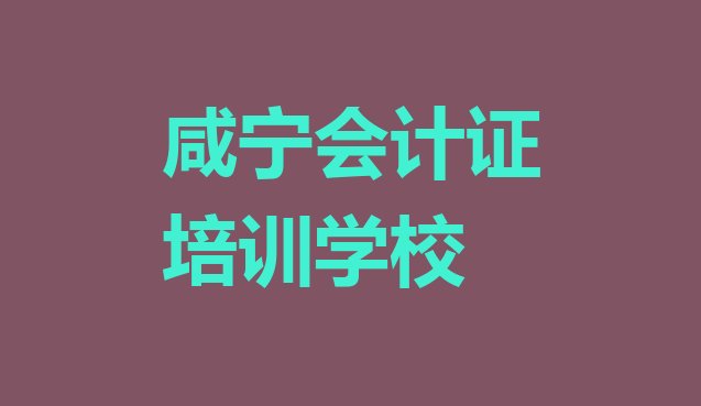 十大咸宁咸安区在哪里学会计证好(咸宁咸安区会计证有哪些有名的会计证培训班)排行榜