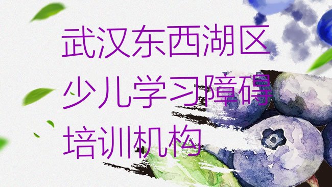 十大武汉东西湖区少儿学习障碍怎么找附近的少儿学习障碍培训班排名一览表排行榜