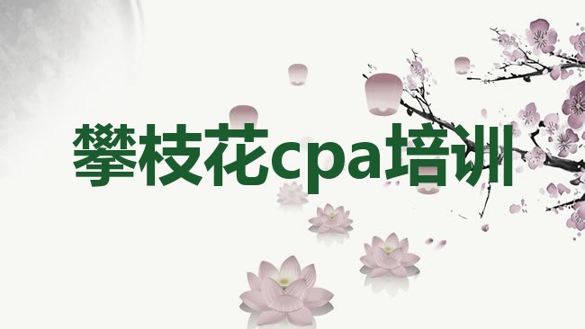 十大攀枝花西区哪里的cpa培训班好排名，值得一看排行榜