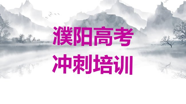 十大2025年濮阳华龙区艺考文化课培训学校环境排行榜