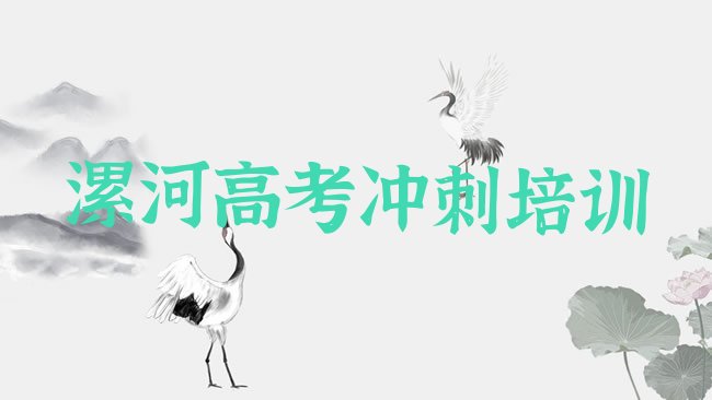 十大2025年漯河源汇区比较好的高考复读培训学校排名一览表排行榜