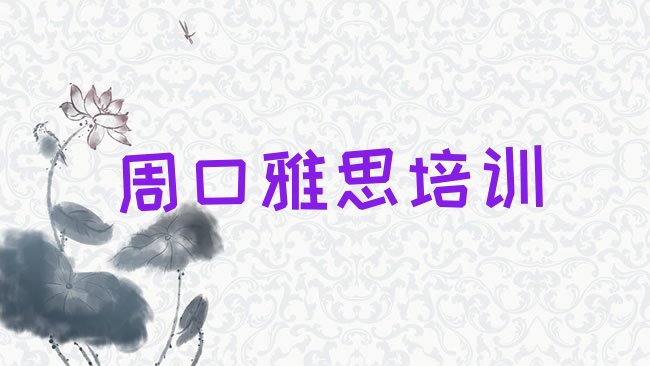 十大2025年周口淮阳区学雅思培训机构排行榜