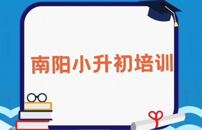 十大2025年南阳宛城区小升初培训班师资力量雄厚排行榜