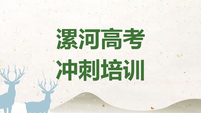 十大漯河召陵区漯河召陵区可靠的高考冲刺机构排名前五排行榜