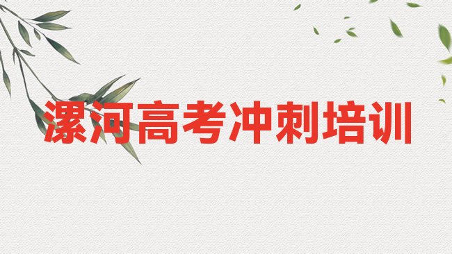 十大漯河郾城区报高考冲刺培训班多少钱排名top10，建议查看排行榜