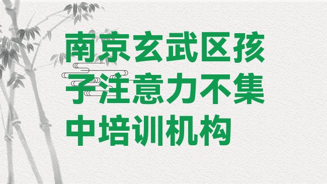 十大南京市正规孩子注意力不集中班有哪些，倾心推荐排行榜