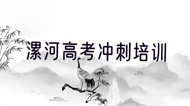 十大2025年漯河源汇区高考冲刺哪里学高考冲刺比较好排行榜