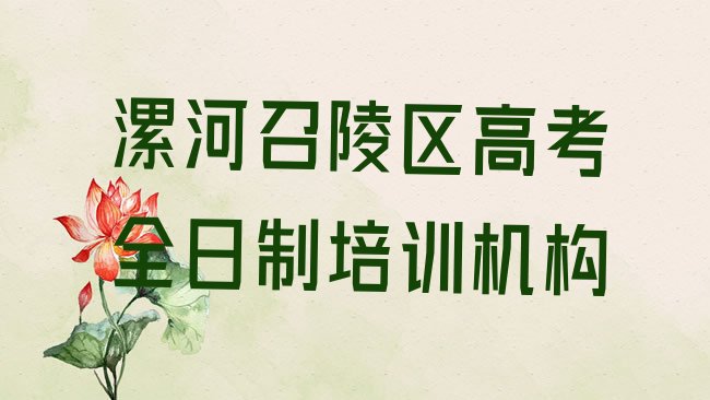 十大漯河召陵区万金镇高考全日制培训多少钱名单更新汇总，敬请揭晓排行榜